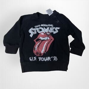 Rolling Stones Crewneck Sweatshirt 3-6 month‎ Music Band Sweater